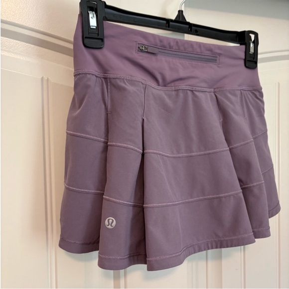 Lululemon Pace Rival Mid-Rise Skirt Purple Ash size 4 - Picture 5 of 7